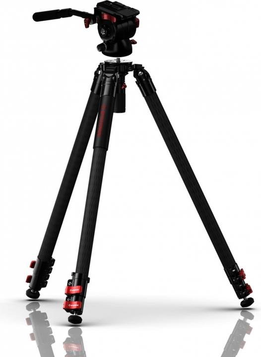 Immagine prodotto iFootage Treppiede Gazelle TC9-Fastbowl con testa fluida Komodo K7 in bundle (Carbonio)