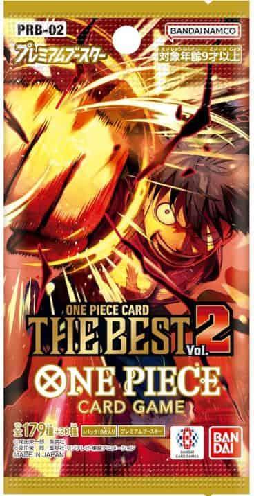 Image du produit One Piece Card Game - The Best 2 PRB-02 Display - JP (Japonais, Pack de boosters)
