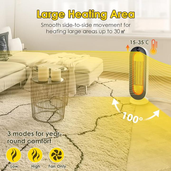 Actual product image Coocheer Ventilator Heater (2000 W)