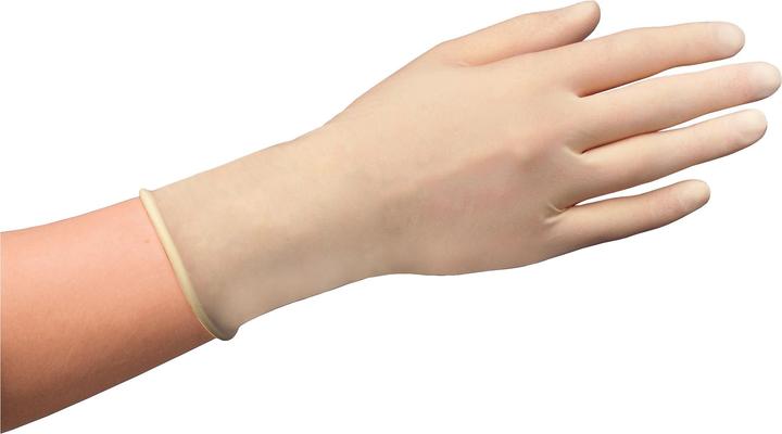 Actual product image Papstar Disposable gloves Medi-Inn Light, vinyl, lightly powdered, latex-free, transparent, 100 pcs. (XL)