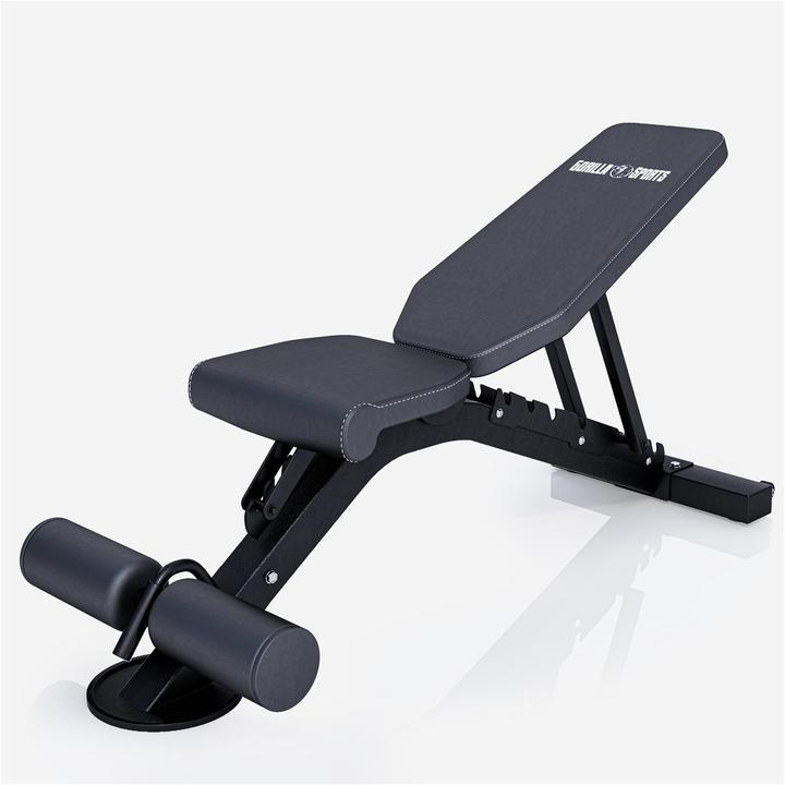 Gorilla Sports Banc de musculation réglable