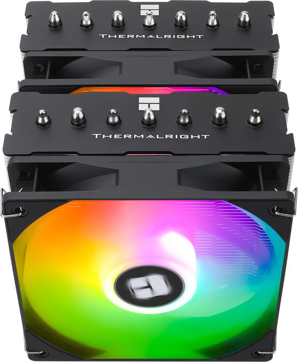 Actual product image Thermalright Phantom Spirit 120 SE ARGB Processor Air cooler Black 1 pc(s) (154 mm)