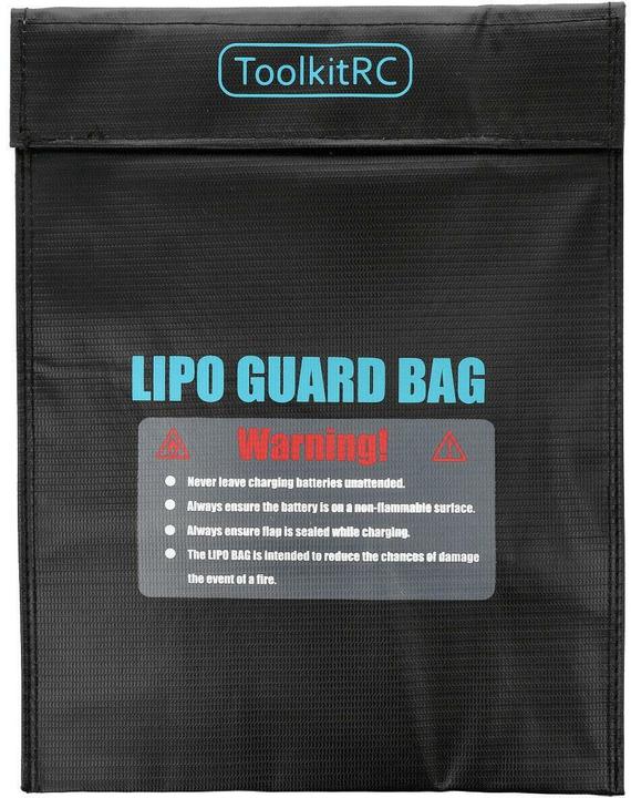 Toolkitrc LiPo bag large 230 x 300 mm, depth: 300 (30 cm, 23 cm)