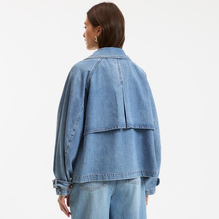 Immagine prodotto La Redoute Collections Kurzer Trenchcoat aus Denim