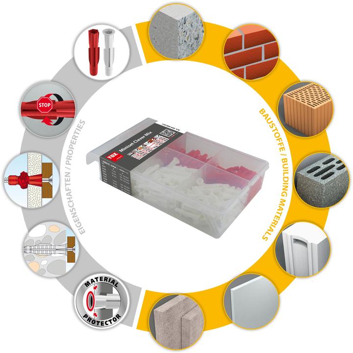 Actual product image Tox Standard-Sortiment Miniset Clever Mix (215 pcs.)