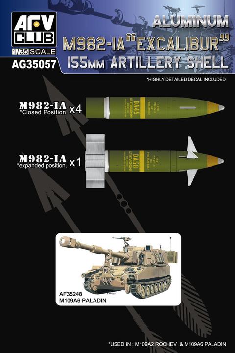 Produktbild AFV Club New 155mm artillery shell
