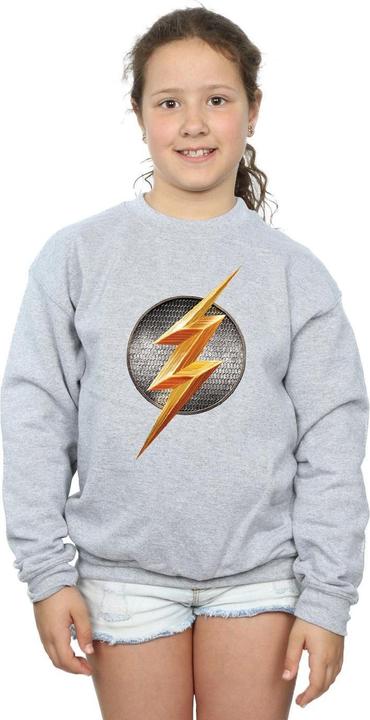 Produktbild Justice League Movie Flash Emblem Sweatshirt Mädchen (128)