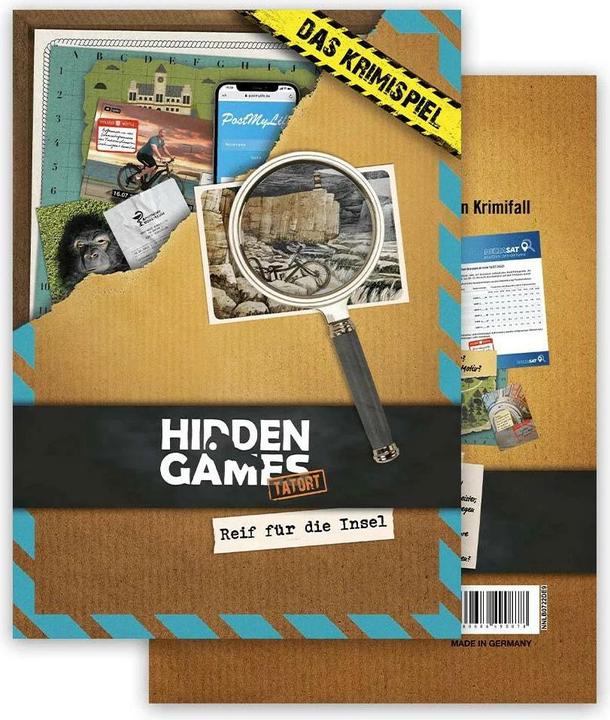 Hidden Games Reif für die Insel - Krimispiel (Deutsch)
