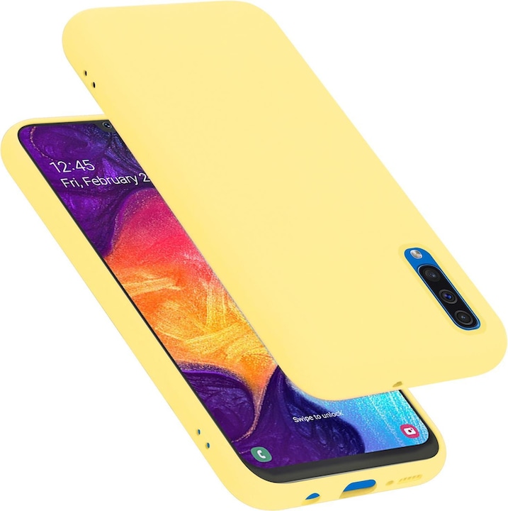 Produktbild Cadorabo TPU Liquid Silicone Case Cover (Samsung Galaxy A50s, TCL A30)