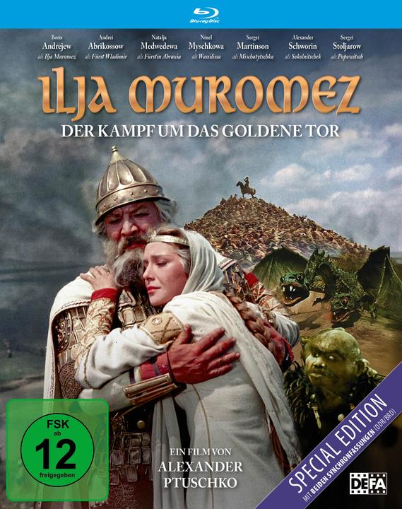 Immagine prodotto Ilja Muromez - Der Kampf um das goldene Tor (Blu-ray, 1955, Tedesco)