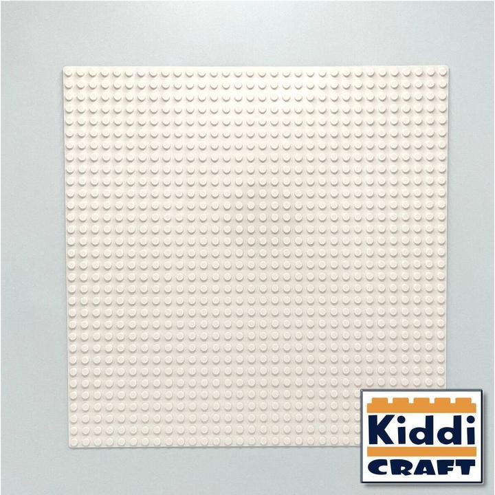 Image du produit Kiddicraft KC32W - Plaque de base 32 x 32 plots (25,5 x 25,5cm) Blanc