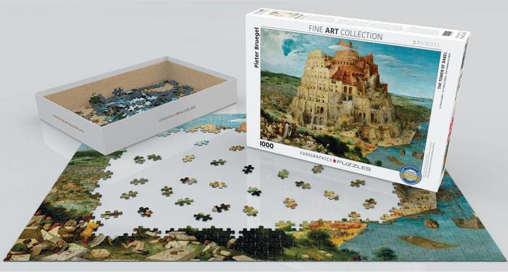 Actual product image Eurographics The Tower of Babel by Bruegel (1000 pieces)