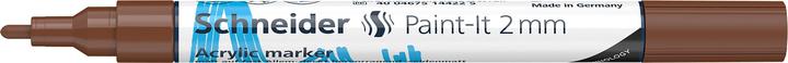 Valeurs nutritives et ingrédients Schneider Marqueur acrylique Paint-It 310 2mm brun (1 x)