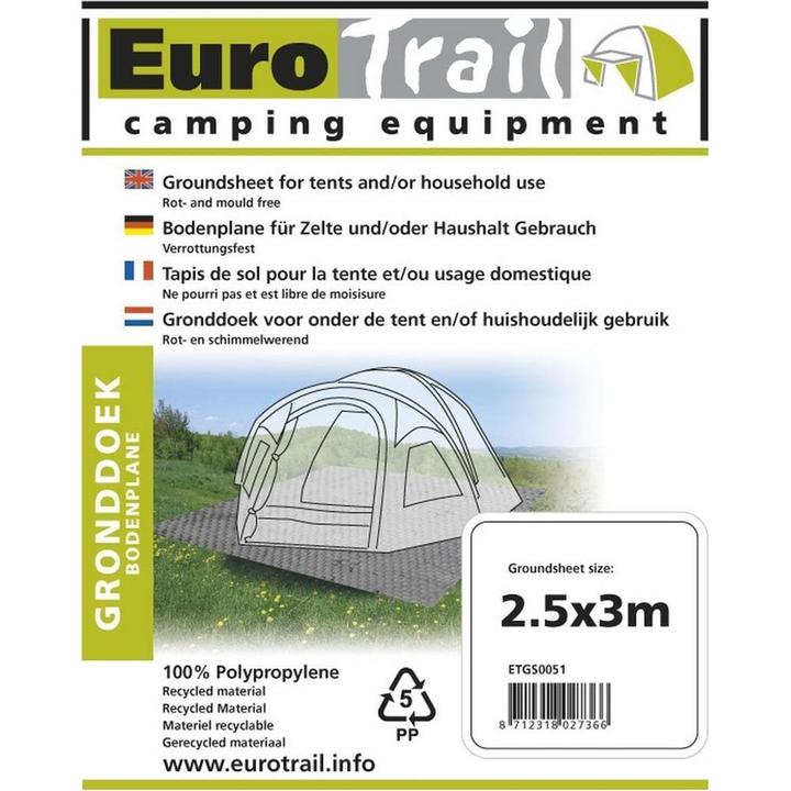Immagine prodotto Eurotrail Pavimento della tenda ECO permeabile all'acqua/traspirante