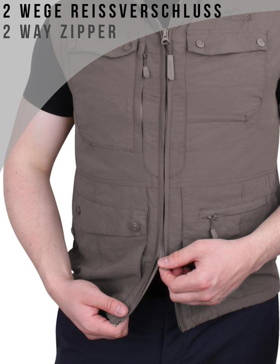 Produktbild Normani Herren Outdoor Weste Kudu (S)