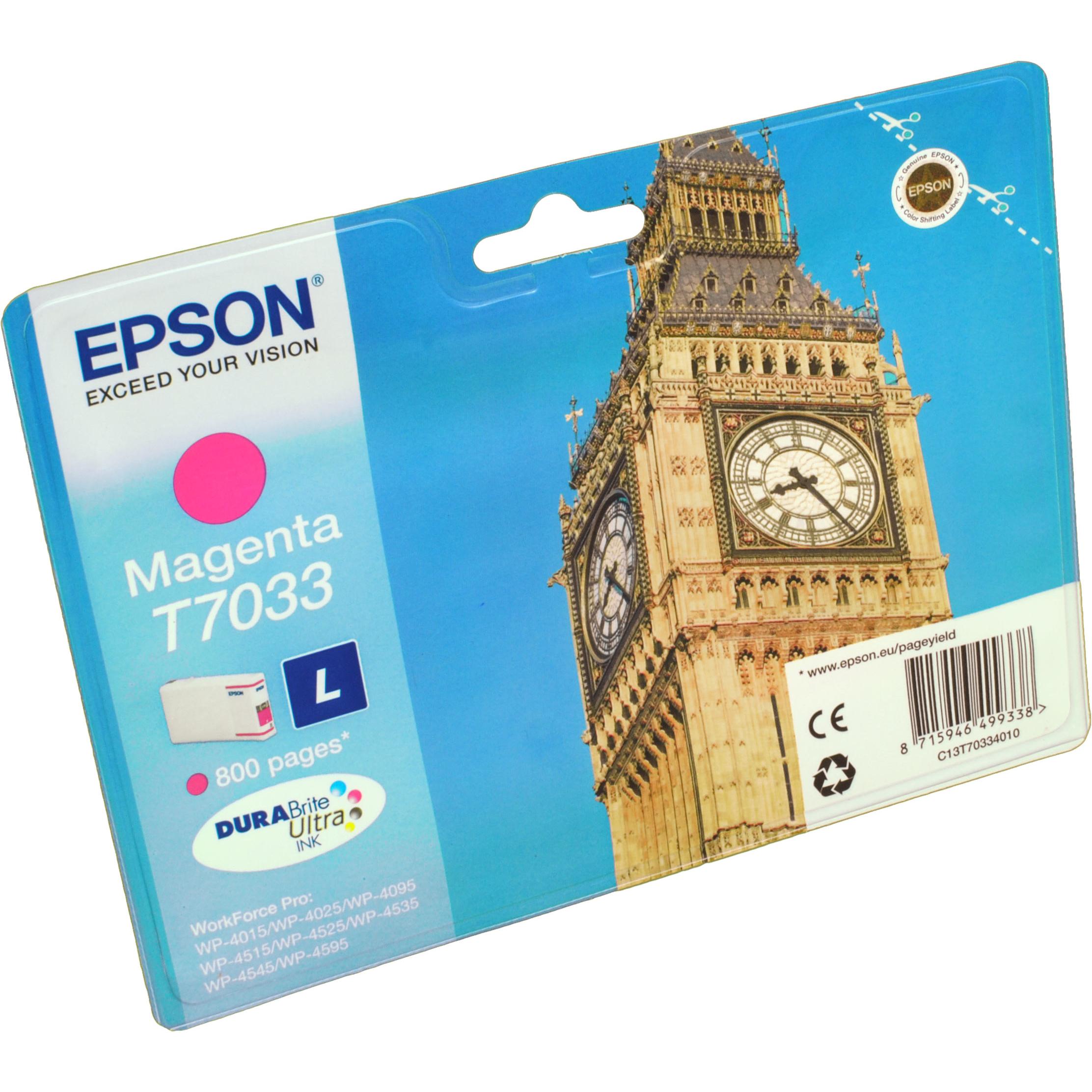 Thumbnail - Epson, Druckerpatrone, T7033 DuraBrite Ultra (M)