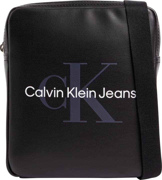 Immagine prodotto Calvin Klein Jeans Uomo Monogram Soft Reporter18 Crossover, Nero, Taglia unica (Taglia unica)