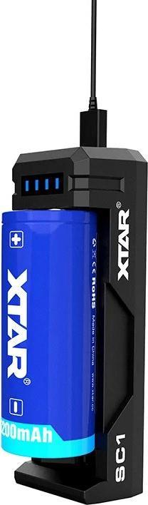 Produktbild NoName Ladegerät für 18650 Batterien XTAR SC1 (1 Stk., 18650, Ladegerät ohne Akku)
