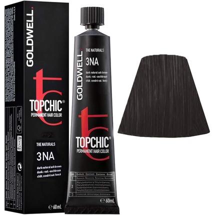Actual product image Goldwell Topchic (3NA Dark Natural Ash Brown)