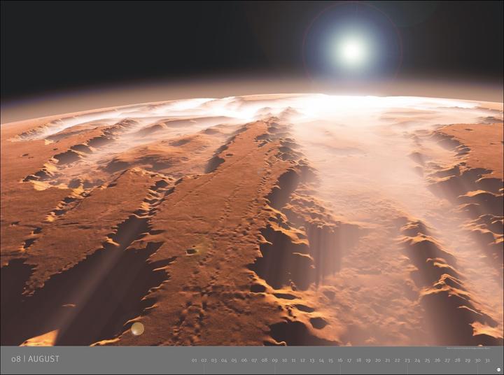 Actual product image Kosmos - Edition Alexander von Humboldt Kalender 2026 (78 x 58 cm, German)