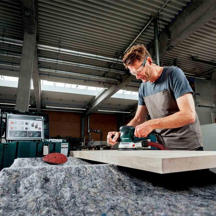 Immagine prodotto Metabo SXE 450 TurboTec (Levigatrici rotorbitali, 350 W)