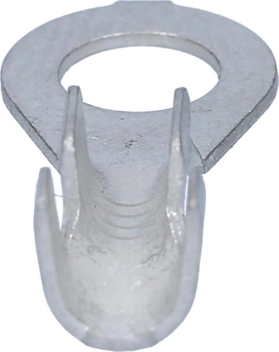 Image du produit Kalitec 10 pièces cosse à griffes forme anneau KKS2,5-M5-12 griffes 1,5-2,5mm² M5 laiton étamé