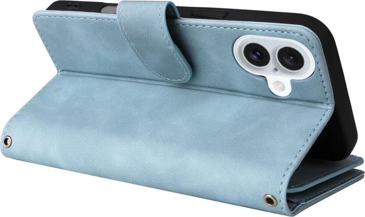 Actual product image Cover-Discount iPhone 16 Plus - Wallet case with lanyard (Apple iPhone 16 Plus)