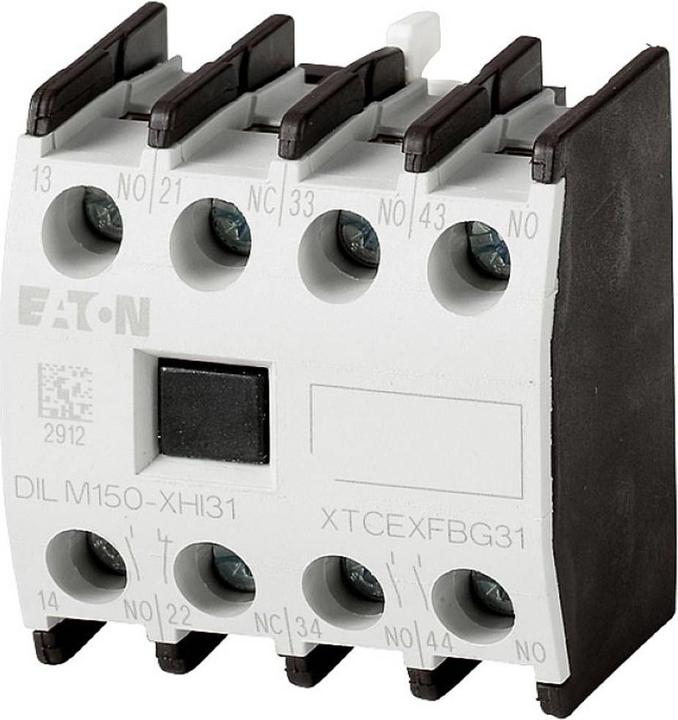 Actual product image Eaton Auxiliary contact block 2 NO contacts 2 NC contacts