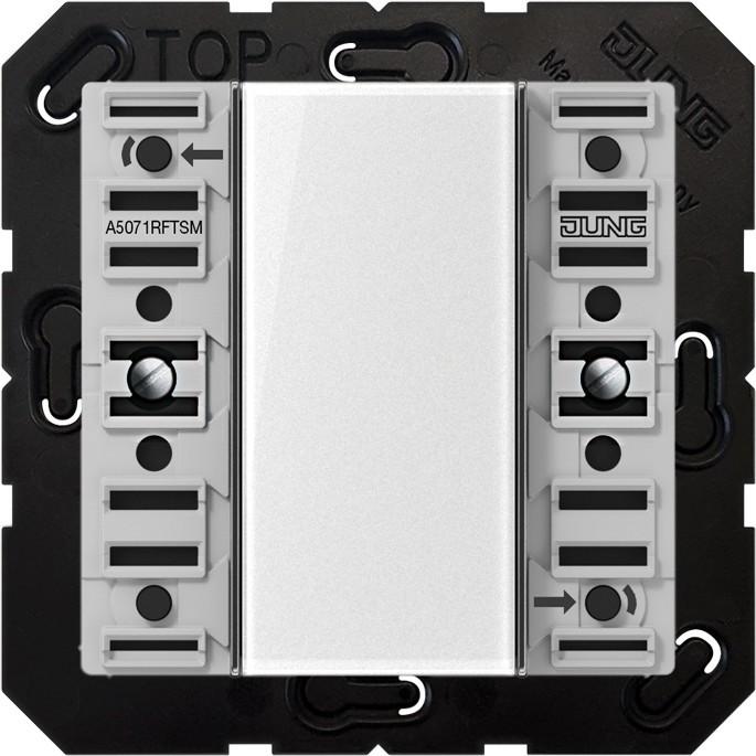 JUNG, Zubehör Schalterprogramm, Wandsender-Eins KNX-Funk A AP 1Kan A5071RFTSM