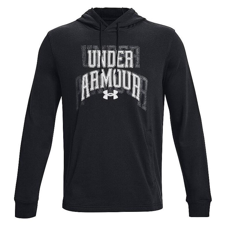 Under Armour, Herren, Pullover, Ua Rival Terry Graphic, Schwarz, (L)