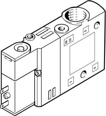 Produktbild Festo CPE14-M1BH-3GL-1/8 196929 Magnetventil
