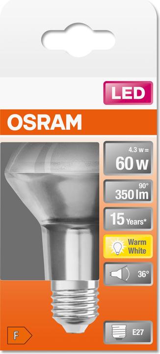 Immagine prodotto Osram Led Star R63 (E27, 4.30 W, 345 lm, 1 x, F)