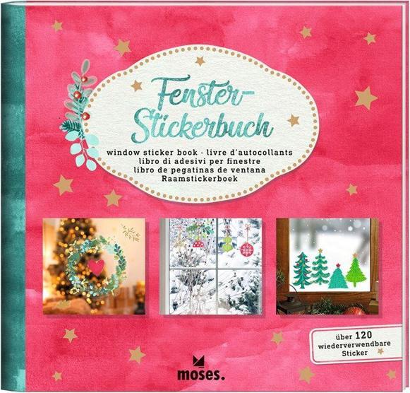 Produktbild Fenstersticker-Buch Winterwunder (120 Sticker)