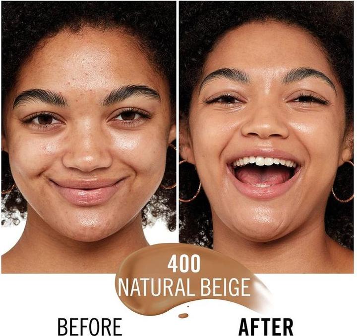 Actual product image Rimmel London RIMMEL KIND&FREE FOUNDATION 400 30ML (400 Natural Beige)