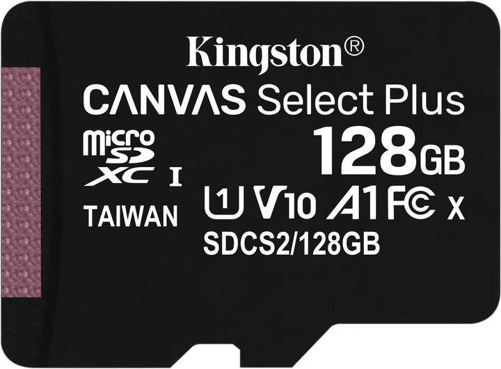 Produktbild Kingston Canvas Select Plus (128 GB, microSDXC, U1, UHS-I)