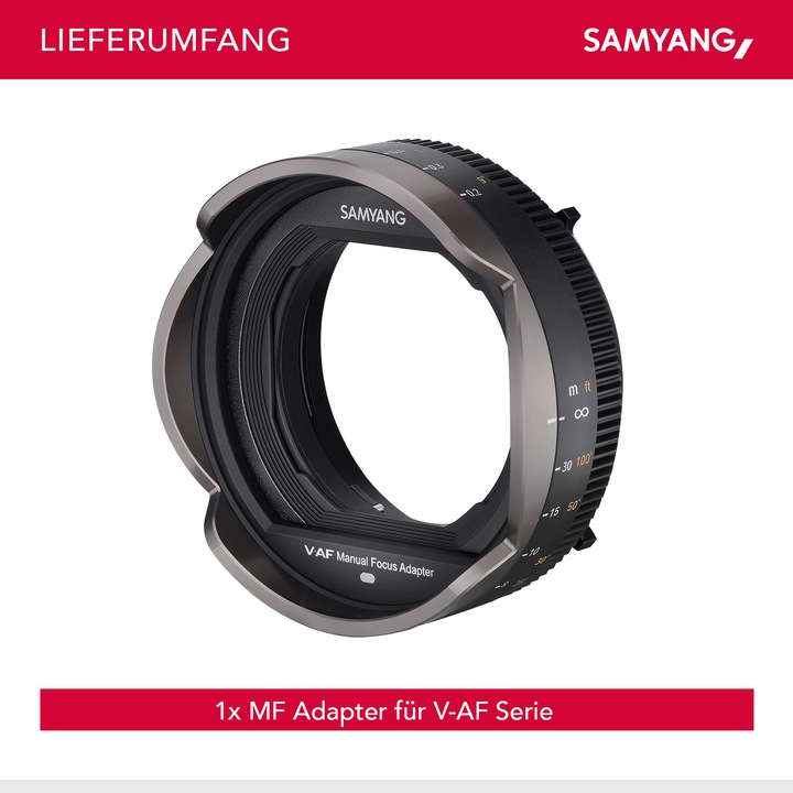 Produktbild Samyang MF Adapter für V-AF Serie