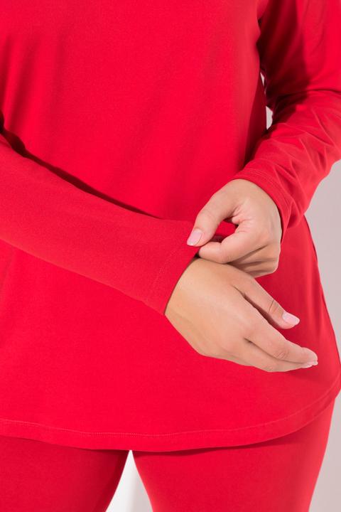 Produktbild Ulla Popken Ski-Funktionsshirt, schnelltrocknend, Loop, Langarm (46, 48)