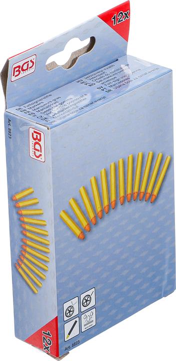 Actual product image BGS Markers yellow 12 pcs.