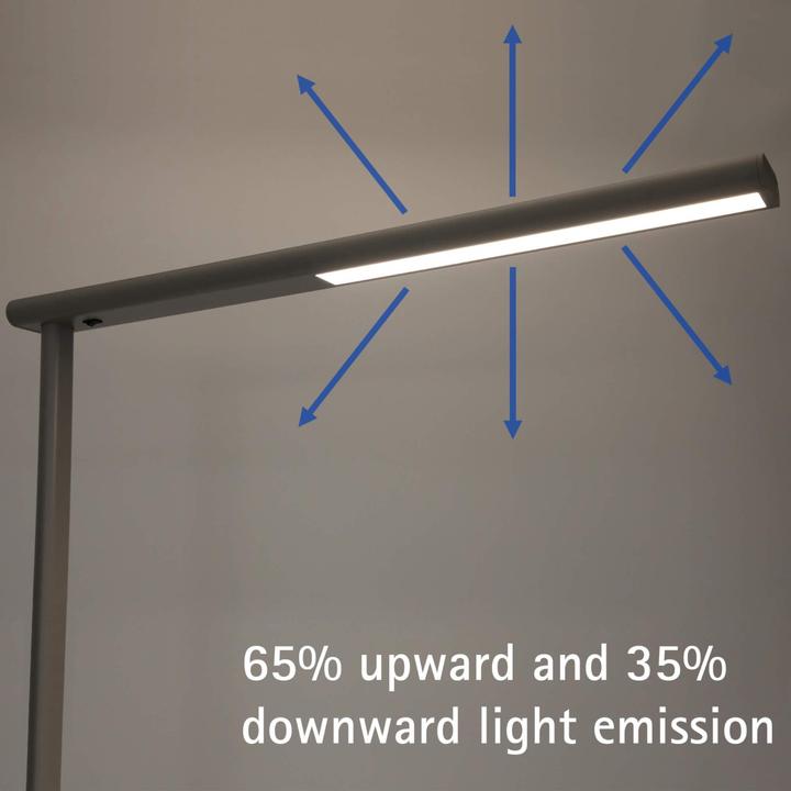 Produktbild Maul Stehleuchte LED jet 8257495 silber (4650 lm)