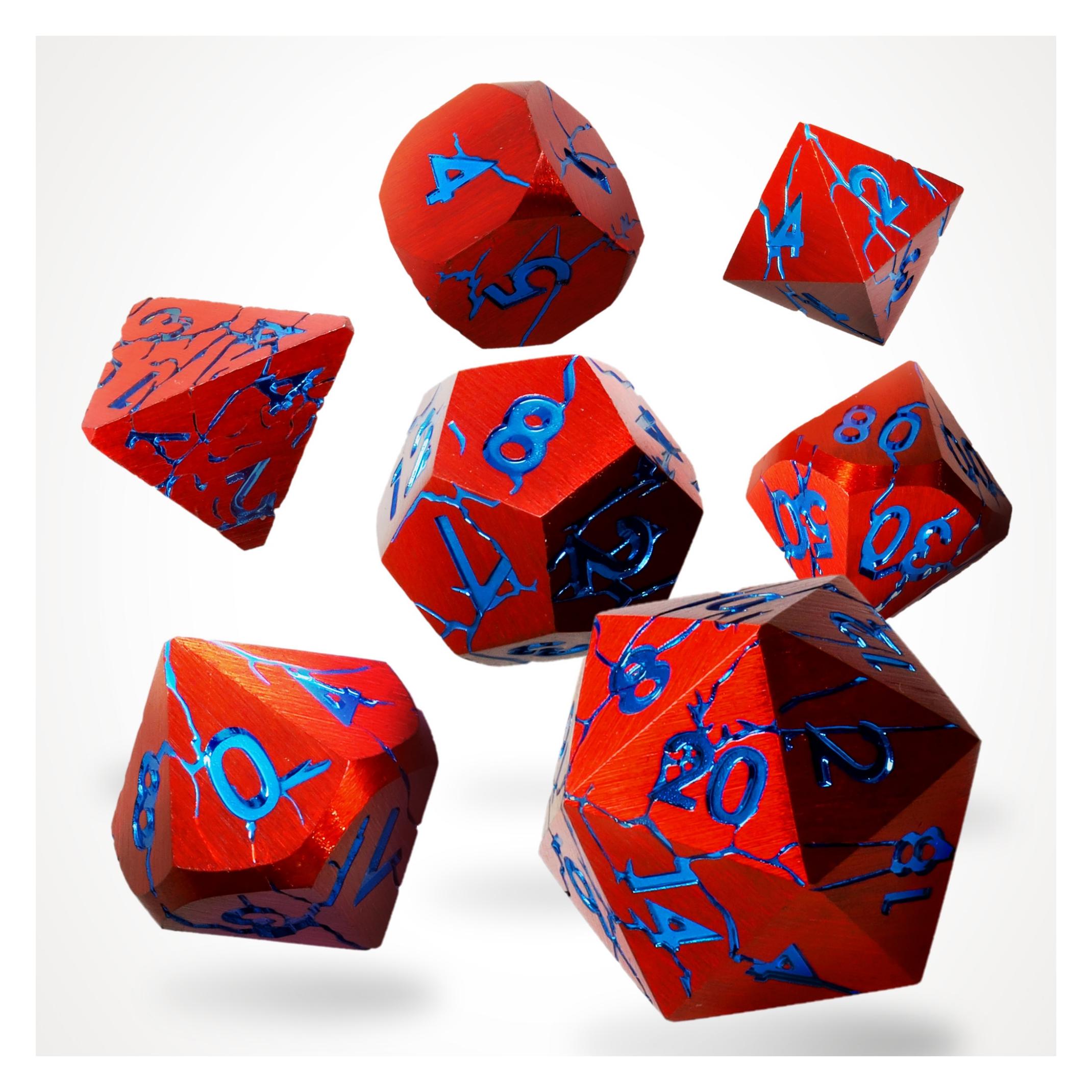 Glass Staff Ruptured Hell Metal RPG Dice Set (69209634)