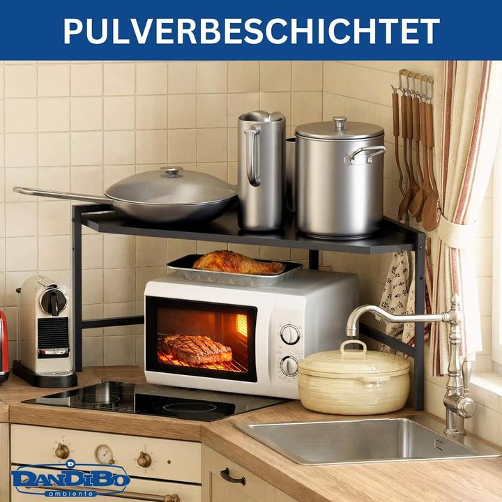 Produktbild DanDiBo Verstellbares Mikrowellenregal