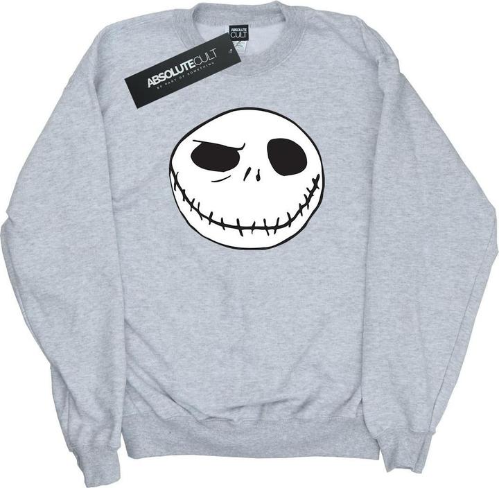 Disney Nightmare Before Christmas Jack's Big Face Sweatshirt Jungen (140, 146)