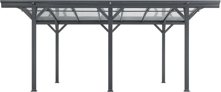 Actual product image Juskys Carport with arched roof