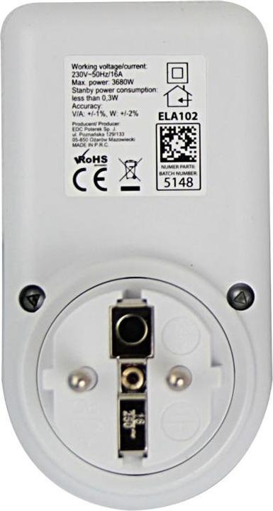 Produktbild Esperanza ELA102 Elektronischer Stromverbrauchszähler