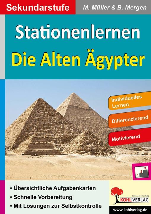 Produktbild Stationenlernen Die alten Ägypter (Deutsch, KOHL VERLAG Der Verlag mit dem Baum, 2016)