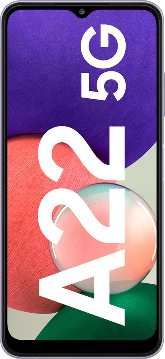 Produktbild Samsung Galaxy A22 5G EU (128 GB, Violet, 6.60", Dual SIM, 48 Mpx, 5G)