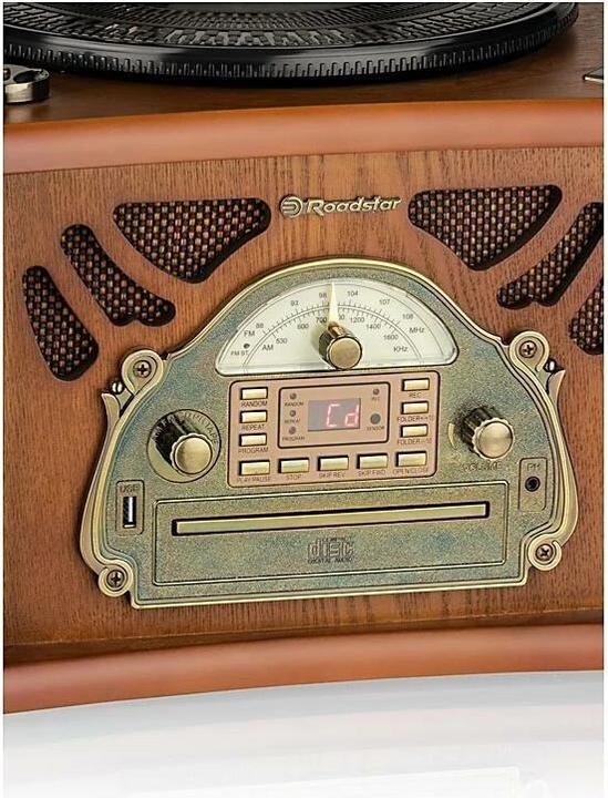 Produktbild Roadstar Musik-System HIF-1850TUMPK Braun (Halbautomatisch)