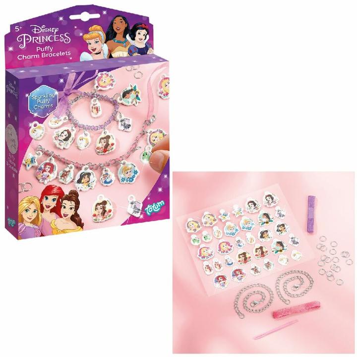 Produktbild Totum Disney Prinses - Puffy Charm Bracelets