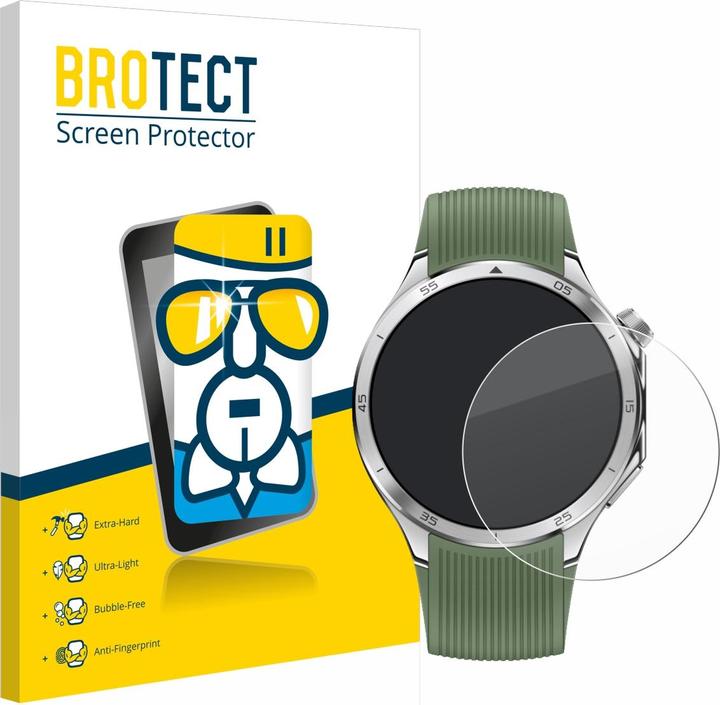 BROTECT Schutzglas Schutzfolie Displayschutz Display Schutz Glas Folie klar (Watch 3)