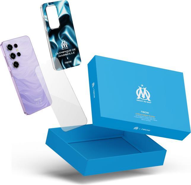 Neow Safe Plus, Pack OM (Smartphone pour adolescent - 6.6" - 128 Go, 4 Go RAM) Violet (128 GB, Violett, 6.60")